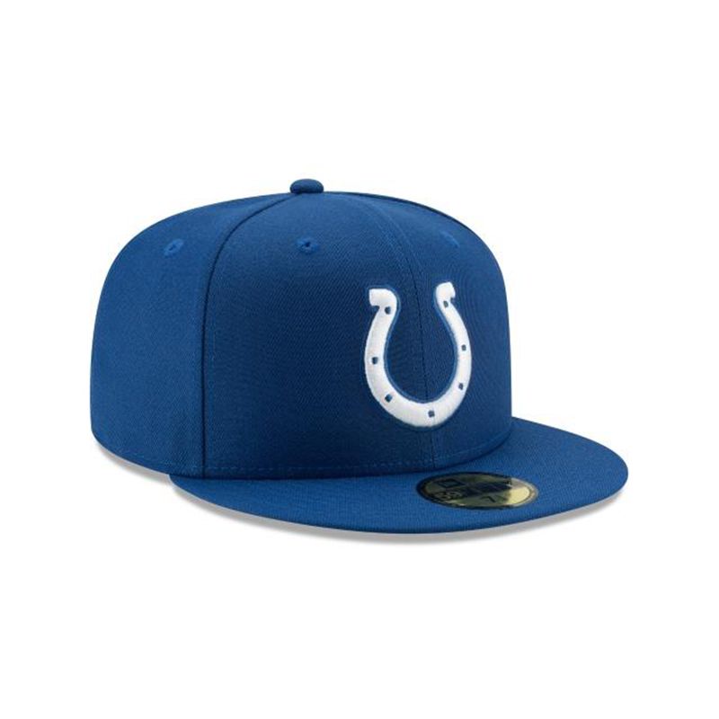 NFL Indianapolis Colts 59Fifty Fitted (PXD8901) - Blue New Era Caps